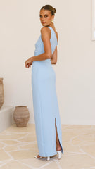 Cataleya Maxi Dress - Light Blue