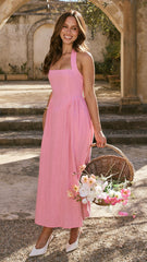 Caden Maxi Dress - Pink