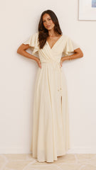 Charlize Maxi Dress - Yellow