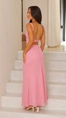 Margo Midi Dress - Pink