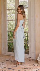 Clara One Shoulder Maxi Dress - Sage