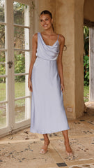 Audrey Maxi Dress - Blue