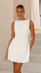 Rafiki Mini Dress - White