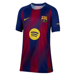 Nike Youth Lamine Yamal FC Barcelona Home Jersey 25/26 (Deep Royal Blue/Midwest Gold)