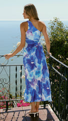 Laken Maxi Dress - Blue Floral
