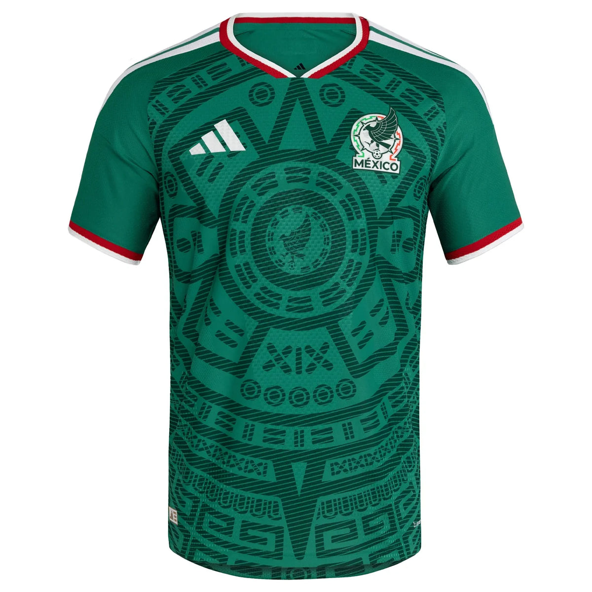 adidas Men's Mexico Authentic Home 2026 World Cup Jersey (Bold Green)