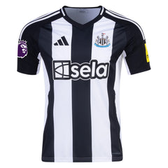 adidas Newcastle United Alexander Isak Home Jersey w/ EPL Patch 24/25 (Black/White)