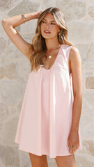 Vanessa Mini Dress - Pink