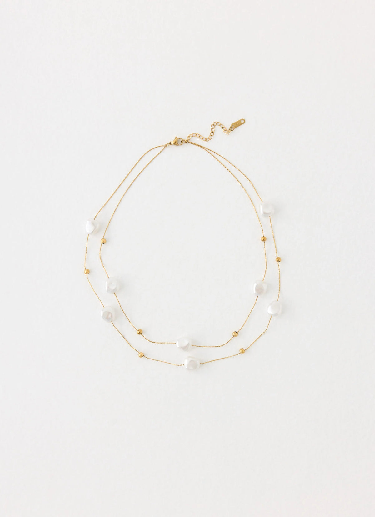 Serena Pearl Necklace - Pearl/Gold