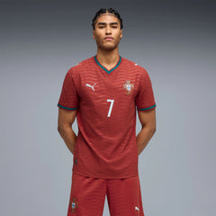 Cristiano Ronaldo Portugal National Team Puma 2026 Home Authentic Jersey - Red