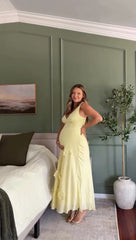 Lavara Maxi Dress - Yellow