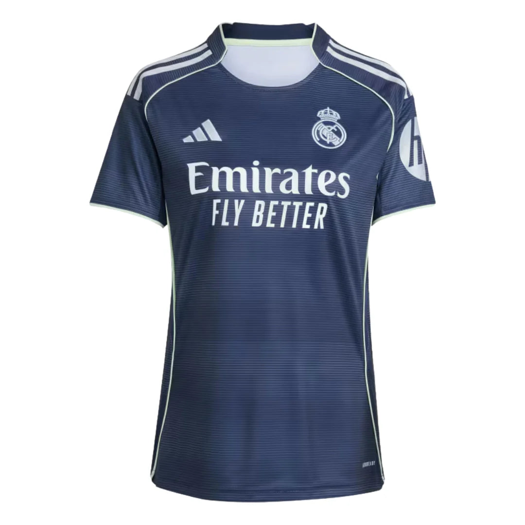 adidas Women's Real Madrid Away Jersey 25/26 (Legend Ink)