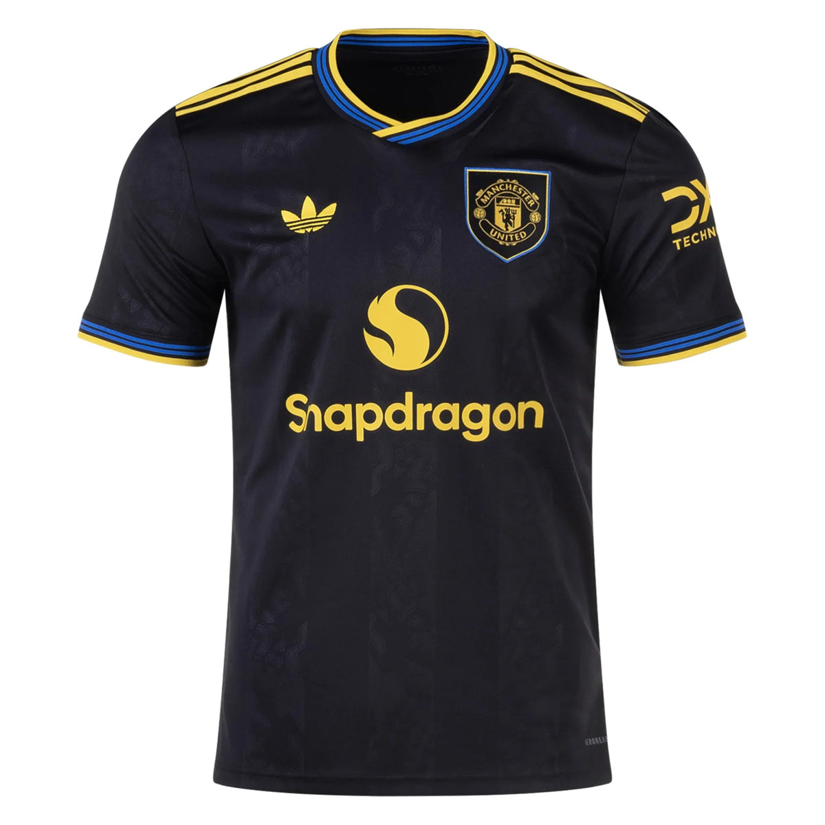 adidas Manchester United Third Jersey 25/26 (Black/Preloved Yellow)