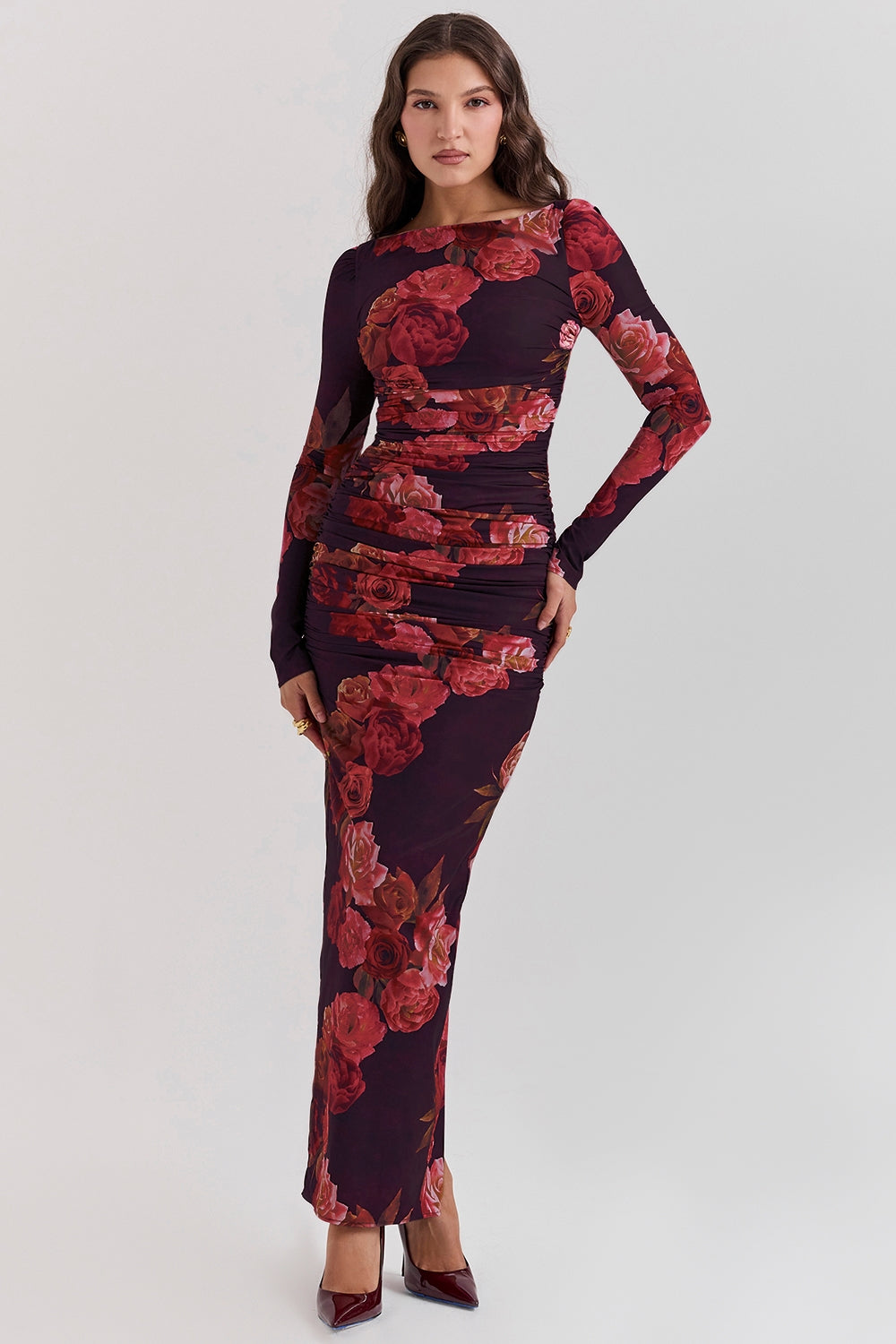 Lanetta-Romantic Floral Maxi Dress