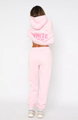 With Love Always Sweatpants Baby Pink