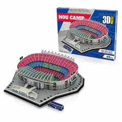 3D Paper Football Stadium Puzzle Model - Camp Nou