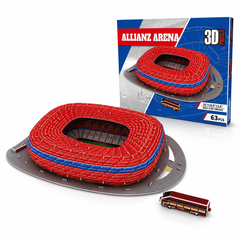 3D Paper Football Stadium Puzzle Model - Allianz Arena
