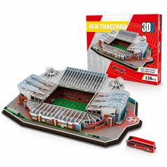 3D Paper Football Stadium Puzzle Model - Old Trafford