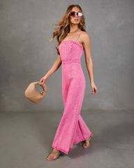 Trendsetter Denim Jumpsuit