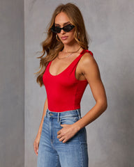 Style Shift Shoulder Tie Bodysuit
