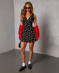 Hadlie Polka Dot Mini Dress