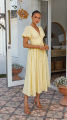 Faiz Maxi Dress - Yellow