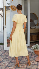 Faiz Maxi Dress - Yellow