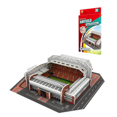 3D Paper Football Stadium Puzzle Model - Anfield