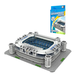 3D Paper Football Stadium Puzzle Model - Santiago Bernabéu
