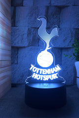 Football Club Logo 3D Illusion LED Lamp – Multiple Variants