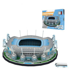 3D Paper Football Stadium Puzzle Model - Etihad Stadium