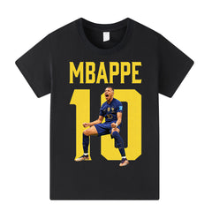 Kids’ Mbappe Football T-Shirt – Multiple Variants