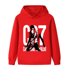 Kids’ Cristiano Ronaldo Football Design Hoodie – Multiple Variants