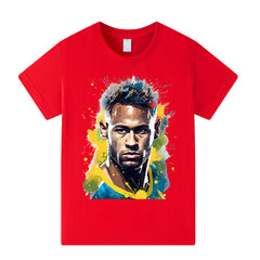 Kids’ Neymar Football T-Shirt – Multiple Variants