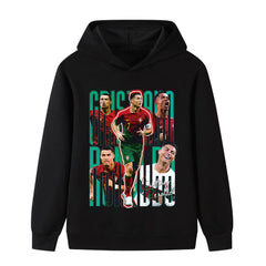 Ronaldo Portugal Kids’ Football Design Hoodie - Multiple Variants