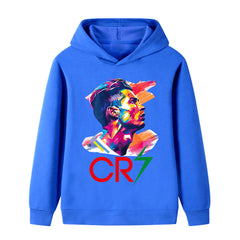 Kids’ Cristiano Ronaldo Football Hoodie – Multiple Variants