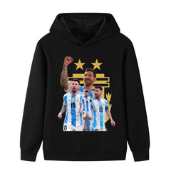 Messi Argetina Kids’ Football Design Hoodie - Multiple Variants