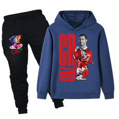 Cristiano Ronaldo Manchester United Kids’ Tracksuit Set – Multiple Colors