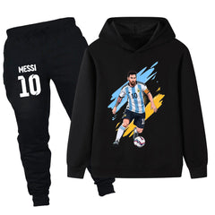 Lionel Messi Argentina Design Kids’ Tracksuit Set – Multiple Colors