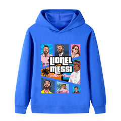 Kids’ Messi Football Hoodie – Multiple Variants