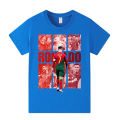 Ronaldo Portugal Style Kids’ Football T-Shirt - Multiple Variants