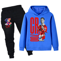 Cristiano Ronaldo Manchester United Kids’ Tracksuit Set – Multiple Colors