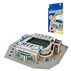 3D Paper Football Stadium Puzzle Model - Stamford Bridge
