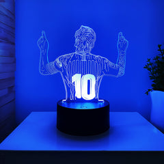 Messi 3D Illusion Lamp – Multiple Variants