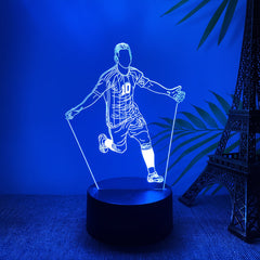 Lionel Messi 3D Illusion LED Lamp – Multiple Variants