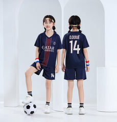 Kids’ Football Jersey & Shorts Set – Doué