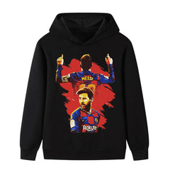 Lionel Messi Barcelona Style Kids’ Football Hoodie - Multiple Variants