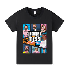 Kids’ Messi Football T-Shirt – Multiple Variants