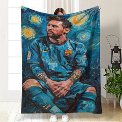 Messi Football Blanket - Multiple Options