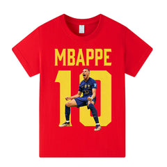 Kids’ Mbappe Football T-Shirt – Multiple Variants